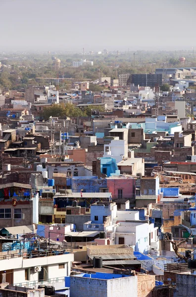 Jodhpur la "ville bleue" au Rajasthan, en Inde — Photo