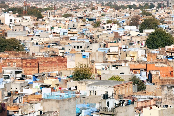 Jodhpur la "ciudad azul" en Rajastán, India — Foto de Stock