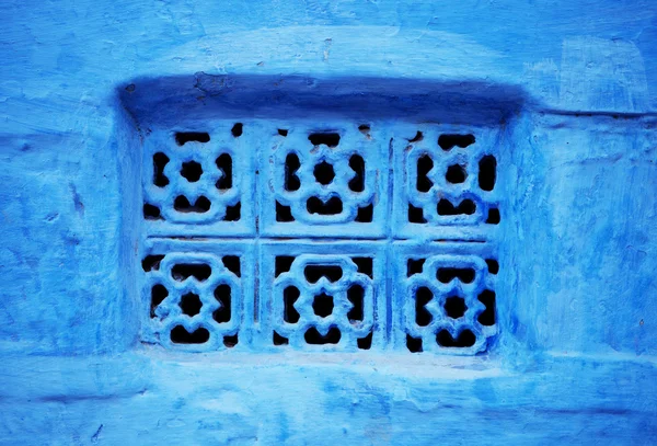 추상적인 건축 세부 사항 조 드 푸 르에서 라자 스 탄, 인도에 "푸른 도시" — 스톡 사진