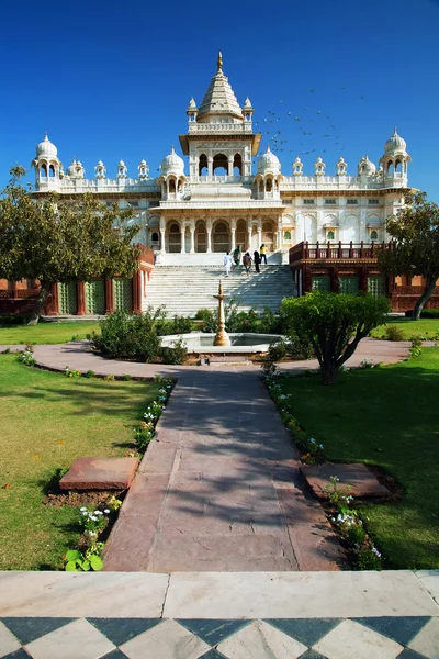 Jaswant thada Mauzoleum w jodhpur, Radżastan, Indie — Zdjęcie stockowe