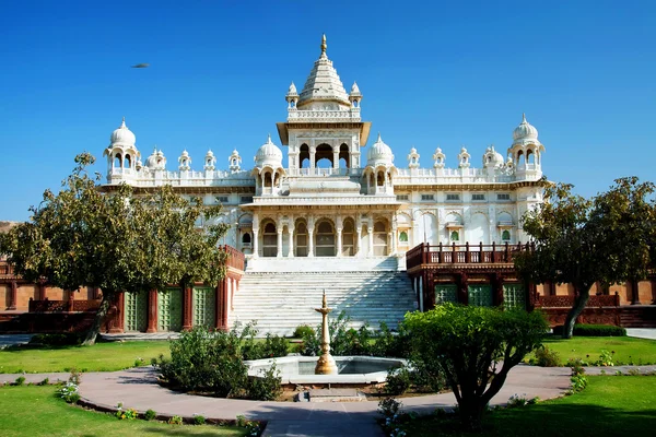 Mausoleo Jaswant Thada en Jodhpur, Rajastán, India — Foto de Stock