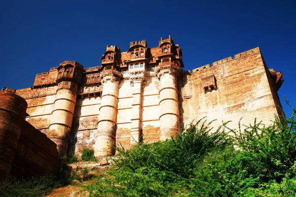 Forte de Mehrangarh em Jodhpur, Rjasthan, Índia — Fotografia de Stock