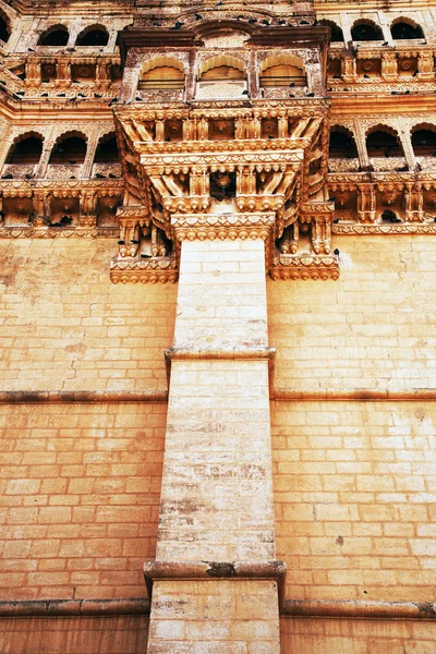 メヘラン ガール城塞ジョドパーズ、rjasthan、インドの建築の細部 — ストック写真