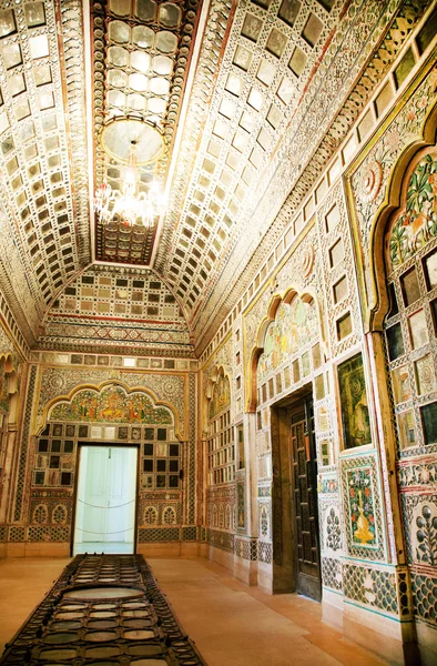 Dettaglio architettonico a Mehrangarh Fort in Jodhpur, Rjasthan, India — Foto Stock