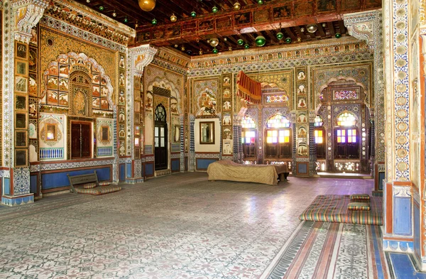 Dettaglio architettonico a Mehrangarh Fort in Jodhpur, Rjasthan, India — Foto Stock