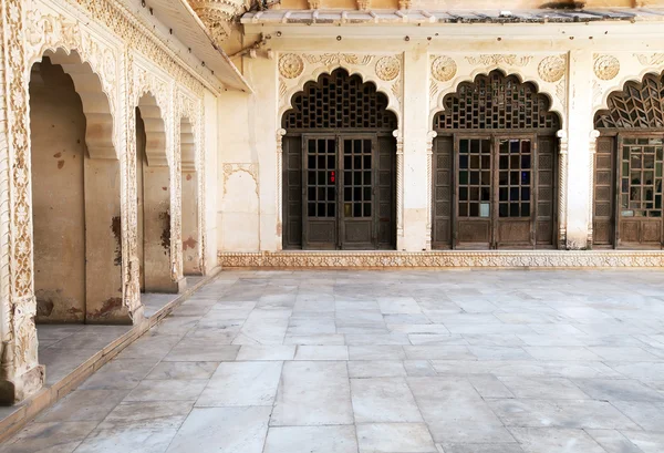 Moti Mahal - El Palacio de las Perlas, Fuerte Mehrangarh, Rajastán, India —  Fotos de Stock