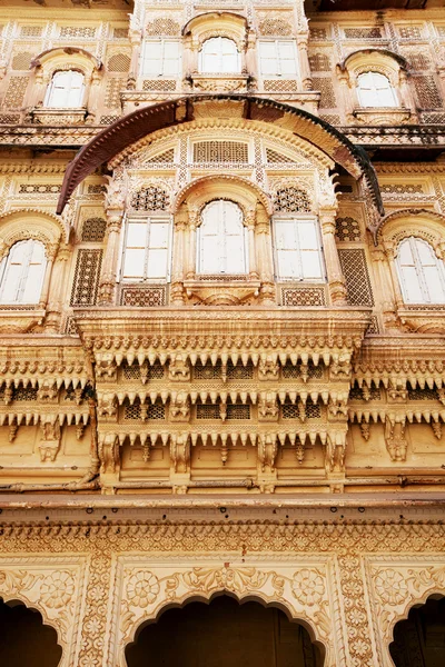 Moti Mahal - El Palacio de las Perlas, Fuerte Mehrangarh, Rajastán, India —  Fotos de Stock