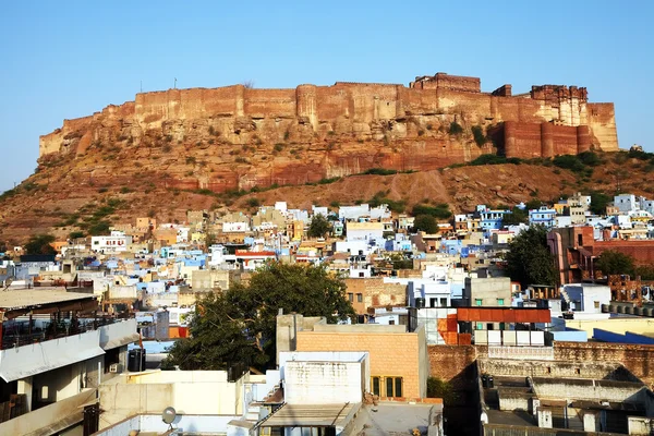 Fort Mehrangarh a Jodhpur, Rjasthan, India — Foto Stock