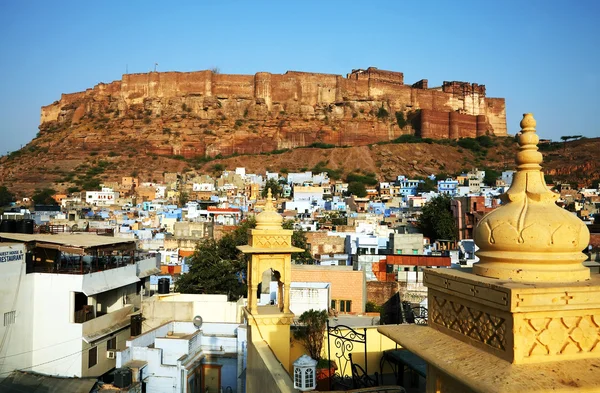 Fort Mehrangarh a Jodhpur, Rajasthan, India — Foto Stock