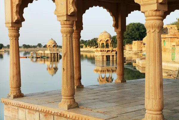 Gadisagar lake, Jaisalmer, India — Stock Photo, Image