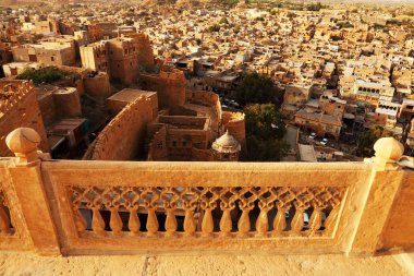 mandirin Sarayı Müzesi, jaisalmer, Hindistan, Asya mimari detay