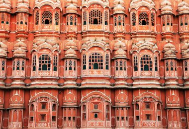 Hawa mahal-Sarayı, rüzgarlar, jaipur, Hindistan.