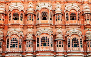 Hawa mahal-Sarayı, rüzgarlar, jaipur, Hindistan.