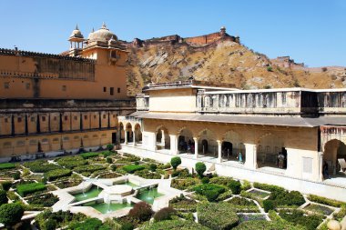 Jaipur 'daki Amber Kalesi, Rajasthan, Hindistan