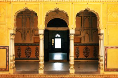 nahargarh fort Müzesi, jaipur, rajasthan geleneksel mimari