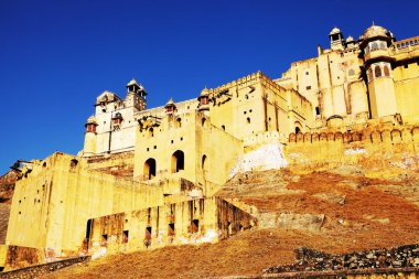Jaipur 'daki Amber Kalesi, Rajasthan, Hindistan
