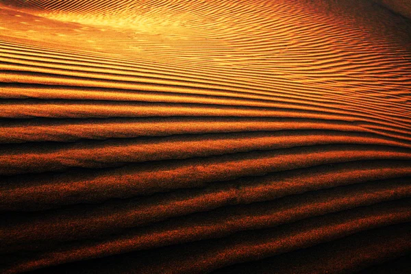 Αφηρημένη άμμο μοτίβο σε ερήμου thar, Ινδία — Φωτογραφία Αρχείου