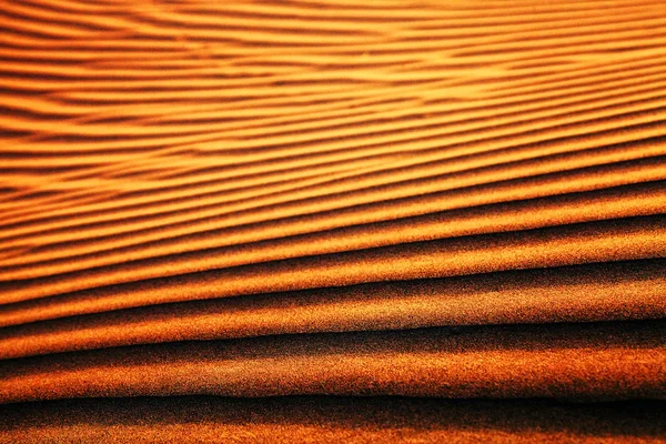 Αφηρημένη άμμο μοτίβο σε ερήμου thar, Ινδία — Φωτογραφία Αρχείου