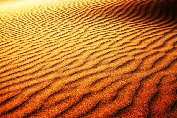 Abstract sand pattern in Thar Desert, India — Stock Photo, Image