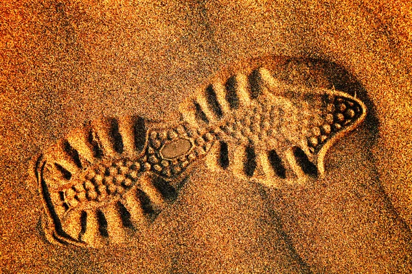 Patrón de arena abstracta en el desierto de Thar, India —  Fotos de Stock