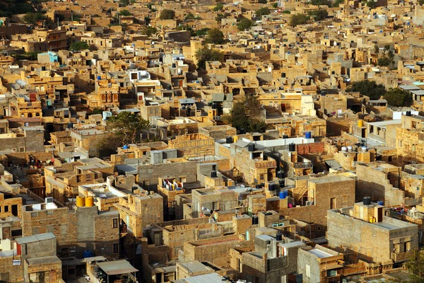 Detalu architektonicznego mandir palace Museum, jaisalmer, Indie, Azja — Zdjęcie stockowe