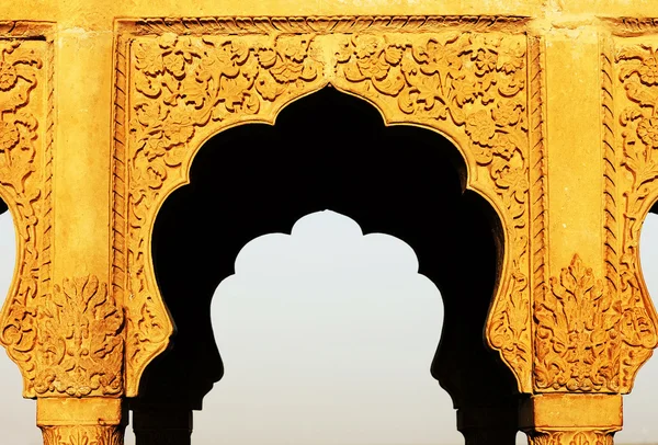 Architectural detail of Mandir Palace, Jaisalmer, India, Asia — Stock Photo, Image