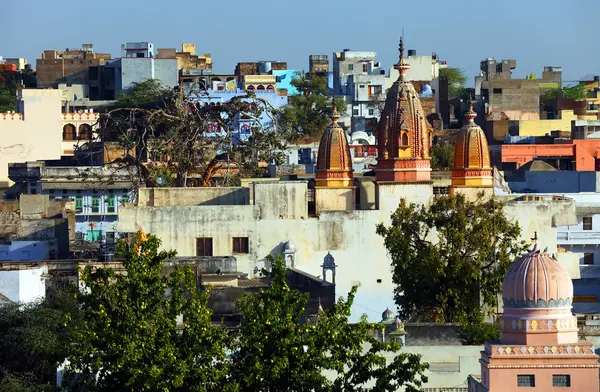 Pushkar Cidade Santa, Rajastão Índia — Fotografia de Stock