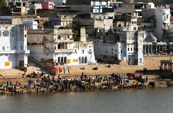 Pushkar svaté město, rajasthan Indie — Stock fotografie