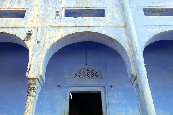 Detalhe arquitetônico em Pushkar, Índia, Ásia — Fotografia de Stock