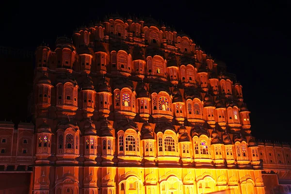 Hawa Mahal- Palace of Winds, Jaipur, India. — Stock Photo, Image
