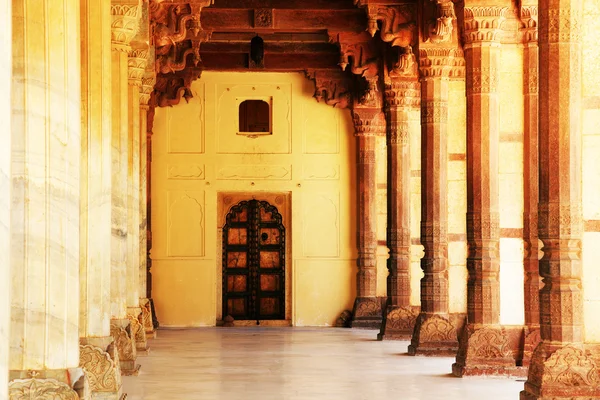 Âmbar forte em jaipur, rajasthan, Índia — Fotografia de Stock