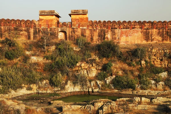 Jaigarh fort i jaipur, rajasthan, Indien — Stockfoto