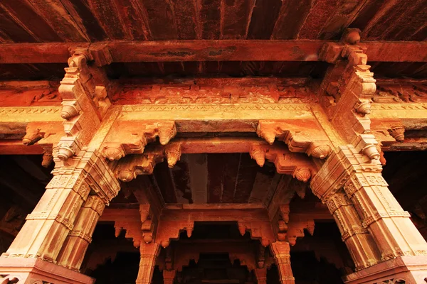 Fatehpur sikri, Indien, byggd av stora mughal kejsaren akbar början i 1570 — Stockfoto