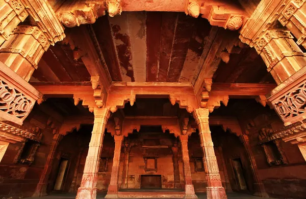 Fatehpur Sikri, India, construido por el gran emperador mogol, Akbar a partir de 1570 —  Fotos de Stock