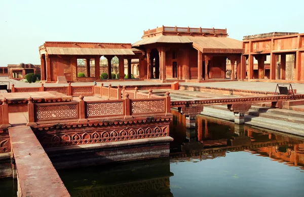 Fatehpur Sikri, India, costruito dal grande imperatore moghul, Akbar a partire dal 1570 — Foto Stock