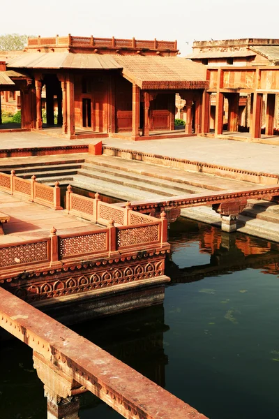 Fatehpur Sikri, India, costruito dal grande imperatore moghul, Akbar a partire dal 1570 — Foto Stock