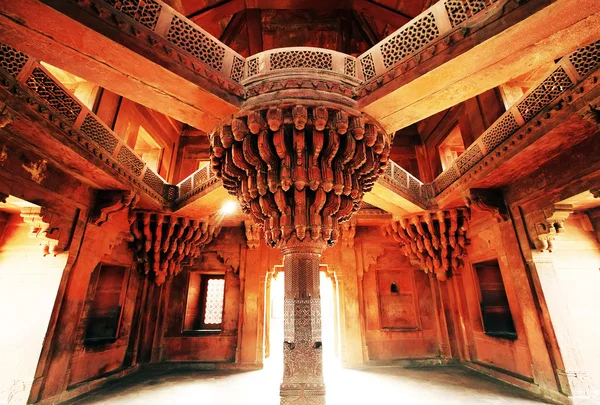 Fatehpur Sikri, Índia, construído pelo grande imperador mogol, Akbar a partir de 1570 — Fotografia de Stock