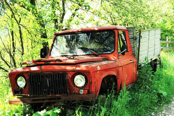 Vecchio incidente d'auto — Foto Stock