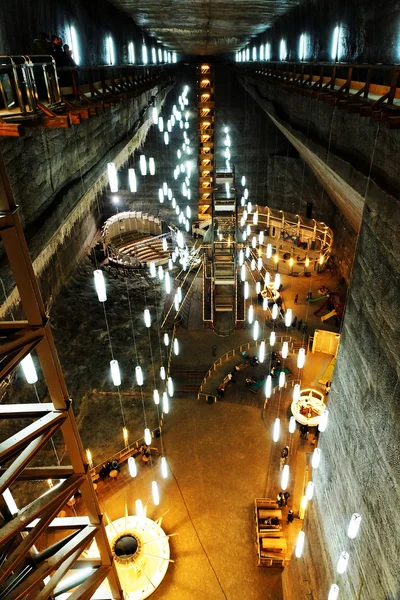 Turda Salt Mine, Roménia — Fotografia de Stock