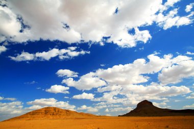 Peyzaj orta atlas Dağları, Fas, Afrika çöl
