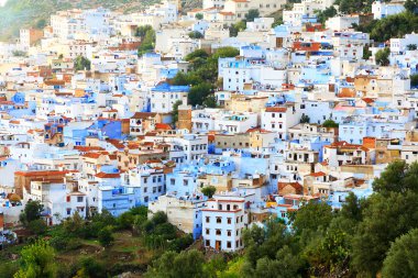 Chefchaouen eski Medine, Fas, Afrika