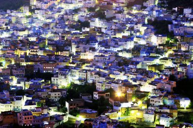 Chefchaouen eski Medine, Fas, Afrika