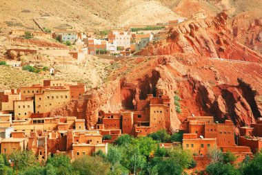 Kasbah dades Vadisi, Fas, Afrika
