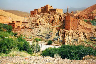Fas kasbah dades Valley, Afrika