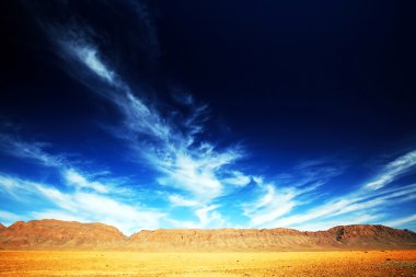 manzara, orta atlas Dağları, Fas, Afrika çöl