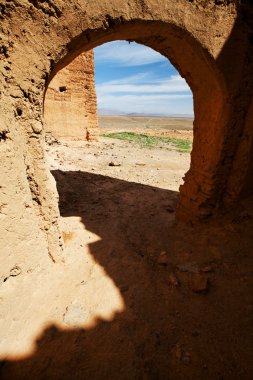 Fas kasbah orta atlas Dağları, Fas, Afrika