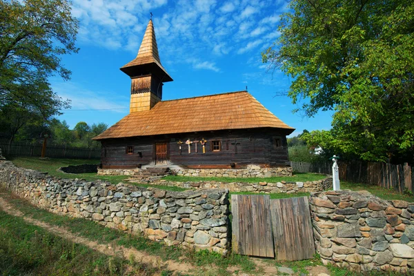 Grosii Noi igreja de madeira, Arad, Roménia — Fotografia de Stock