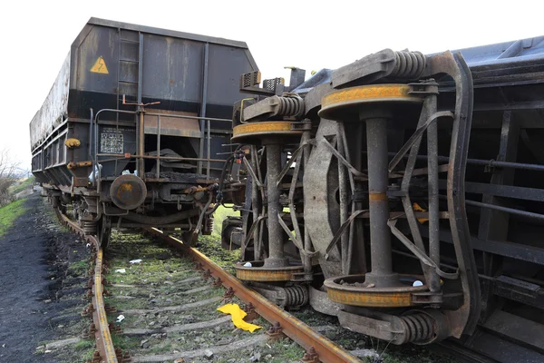 Incidente ferroviario — Foto Stock