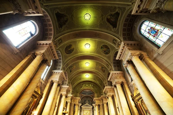 Catedral Católica Interior — Fotografia de Stock