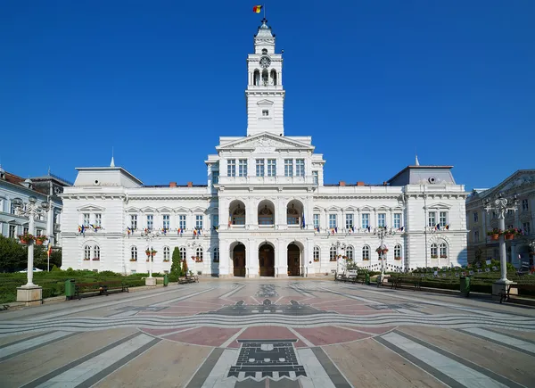 Arad townhall, Rumänien, Europa — Stockfoto